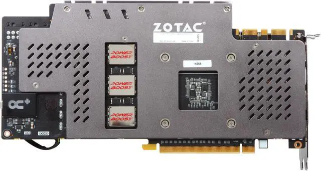 Alt view image 4 of 6 - ZOTAC ZT-90102-10P GeForce GTX 970 AMP! Omega 4GB 256-Bit DDR5 HDCP G-SYNC Ready Video Card