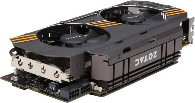 Alt view image 5 of 6 - ZOTAC ZT-90102-10P GeForce GTX 970 AMP! Omega 4GB 256-Bit DDR5 HDCP G-SYNC Ready Video Card