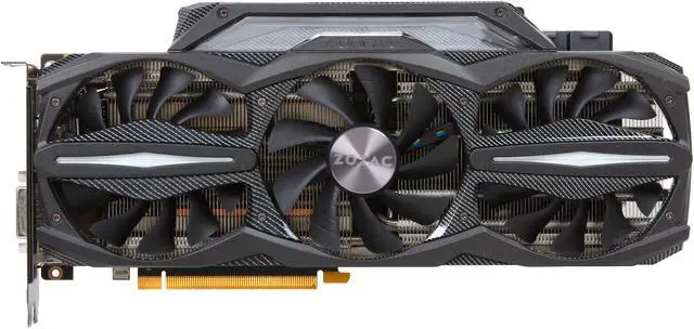 Alt view image 3 of 6 - ZOTAC AMP! GeForce GTX 970 4GB DDR5 PCI Express 3.0 SLI Support Graphics Card ZT-90103-10P