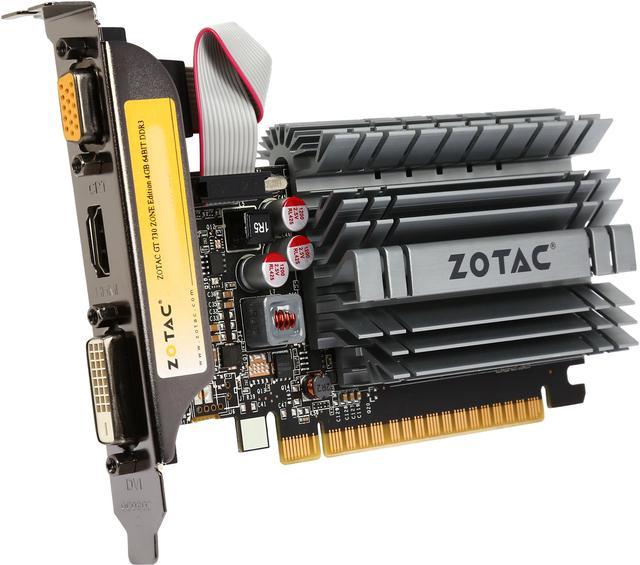 Zotac GEFORCE GT710 1GB PCIEX1 PASSIVE COOLING DL-DVI VGA HDMI