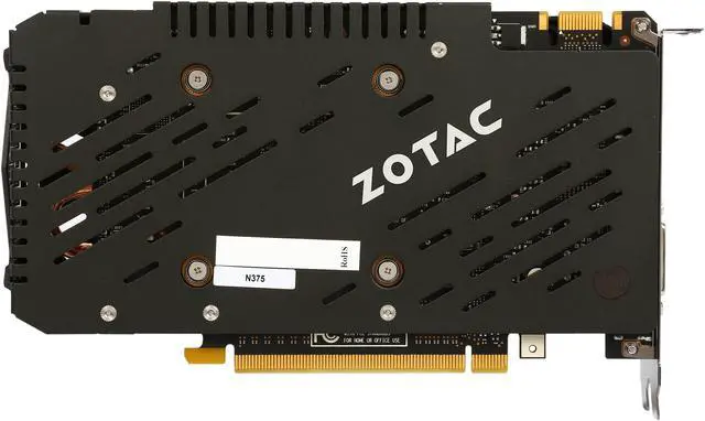 Alt view image 4 of 6 - ZOTAC ZT-90303-10M GeForce GTX 960 2GB AMP edition 128-Bit DDR5 HDCP Ready SLI Support Video Card