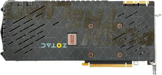 Alt view image 5 of 6 - ZOTAC GeForce GTX 980 Ti 6GB AMP! Omega, ZT-90504-10P
