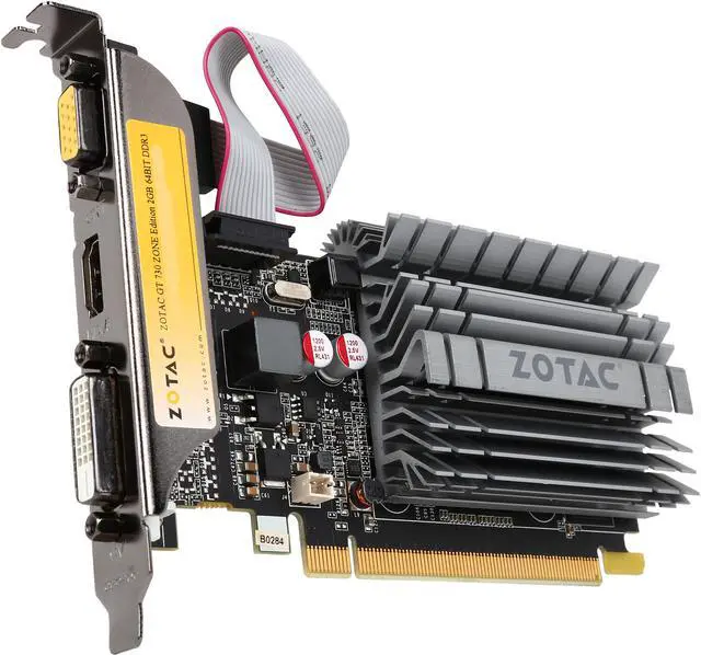 Main image of ZOTAC GeForce GT 730 2GB DDR3 PCI Express 2.0 x16 Graphics Card ZT-71105-10BB