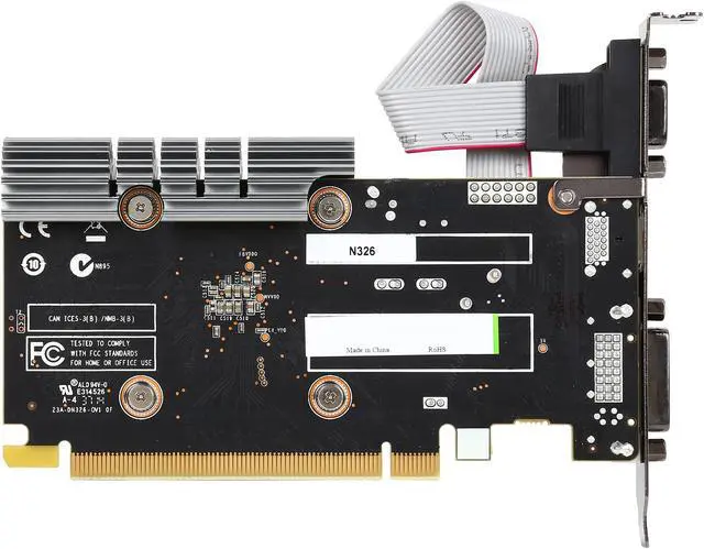 Alt view image 4 of 5 - ZOTAC GeForce GT 730 2GB DDR3 PCI Express 2.0 x16 Graphics Card ZT-71105-10BB