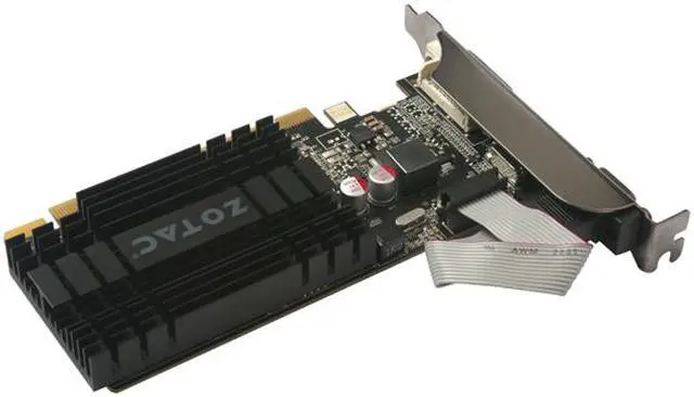 Alt view image 4 of 8 - ZOTAC GeForce GT 710 2GB DDR3 PCI Express 2.0 x8 Graphics Card ZT-71302-20L