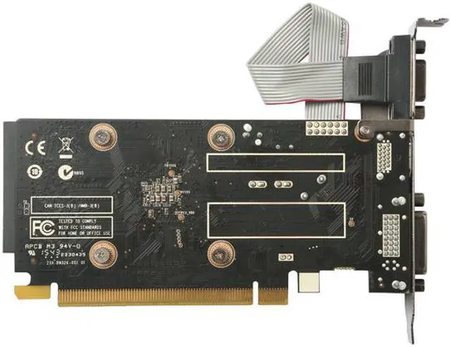 Alt view image 5 of 8 - ZOTAC GeForce GT 710 2GB DDR3 PCI Express 2.0 x8 Graphics Card ZT-71302-20L