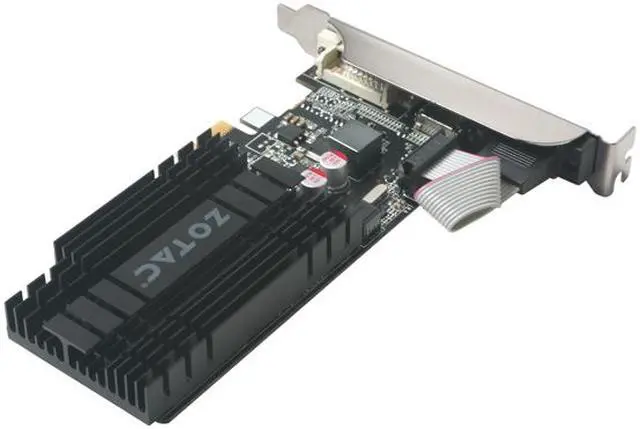 Alt view image 5 of 9 - ZOTAC GeForce GT 710 1GB DDR3 PCI Express x1 Graphics Card ZT-71304-20L
