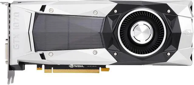Alt view image 3 of 6 - ZOTAC GeForce GTX1070 GDDR5 8GB DirectX-12 Founders Edition, ZT-P10700A-10P
