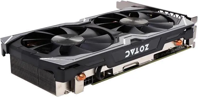 Alt view image 5 of 6 - ZOTAC GeForce GTX 1060 AMP!, ZT-P10600B-10M, 6GB GDDR5 Super Compact Dual-Fan IceStorm Cooling FREEZE Fan Stop