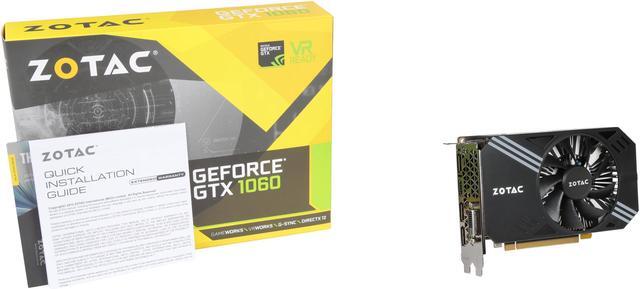 Alt view image 9 of 8 - ZOTAC GeForce GTX 1060 Mini, ZT-P10610A-10L, 3GB GDDR5 Super Compact