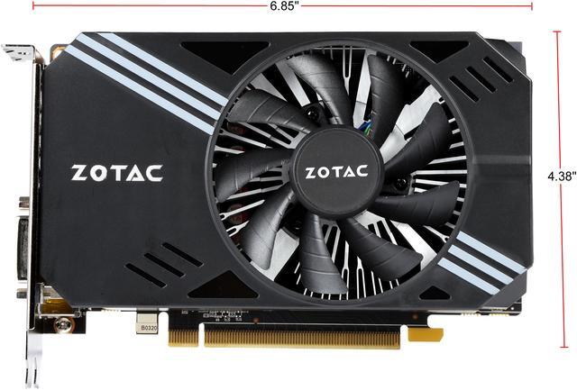 Alt view image 6 of 8 - ZOTAC GeForce GTX 1060 Mini, ZT-P10610A-10L, 3GB GDDR5 Super Compact