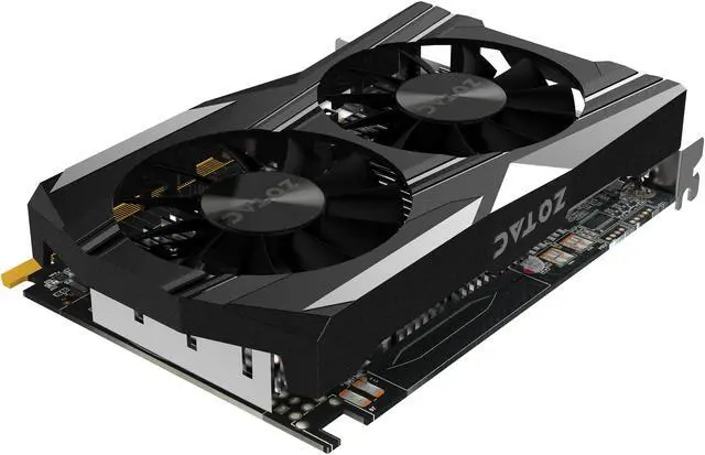 Alt view image 5 of 8 - ZOTAC GeForce GTX 1050 Ti 4GB GDDR5 PCI Express 3.0 Graphics Card ZT-P10510B-10L