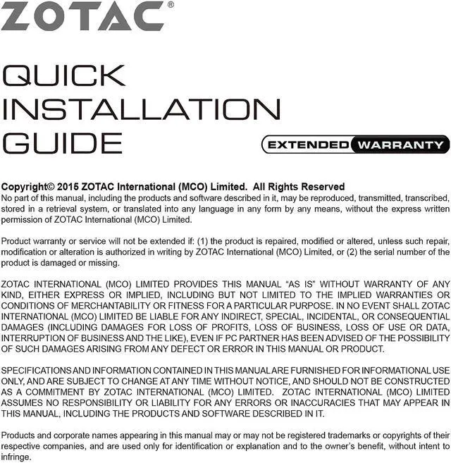 Alt view image 6 of 8 - ZOTAC GeForce GTX 1050 Ti 4GB GDDR5 PCI Express 3.0 Graphics Card ZT-P10510B-10L