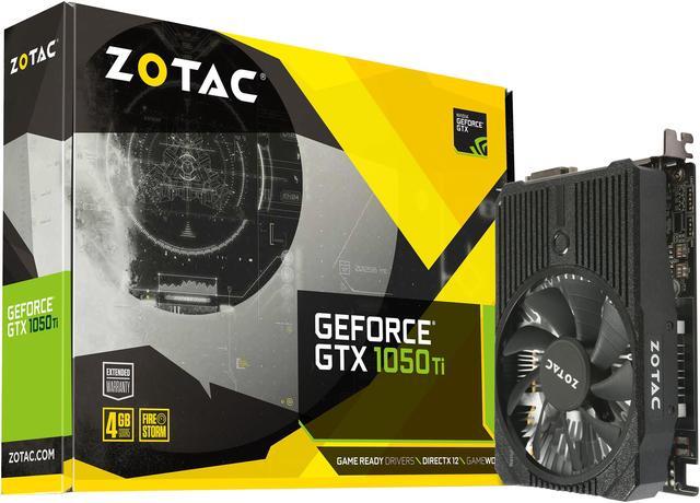 Alt view image 7 of 8 - ZOTAC GeForce GTX 1050 Ti DirectX 12 ZT-P10510A-10L 4GB 128-Bit GDDR5 PCI Express 3.0 HDCP Ready Mini Video Card