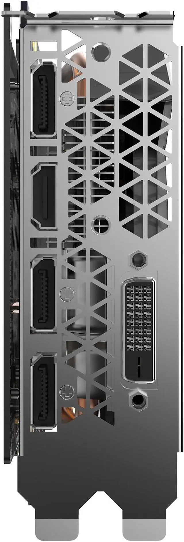 Alt view image 2 of 8 - ZOTAC GeForce GTX 1080 Mini, ZT-P10800H-10P, 8GB GDDR5X IceStorm Cooling, Dual Fans, 90mm Pressure Optimized Fan, 100mm Maximum Airflow Optimized Fan, Direct GPU Copper Block Contact, Metal Back Plate, White LED Lit, Super Compact