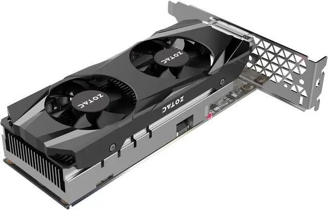 Alt view image 4 of 8 - ZOTAC GeForce GTX 1050 2GB GDDR5 PCI Express 3.0 Low Profile Graphics Card ZT-P10500E-10L