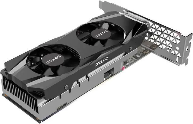 Alt view image 5 of 8 - ZOTAC GeForce GTX 1050 Ti 4GB GDDR5 PCI Express 3.0 Low Profile Graphics Card ZT-P10510E-10L