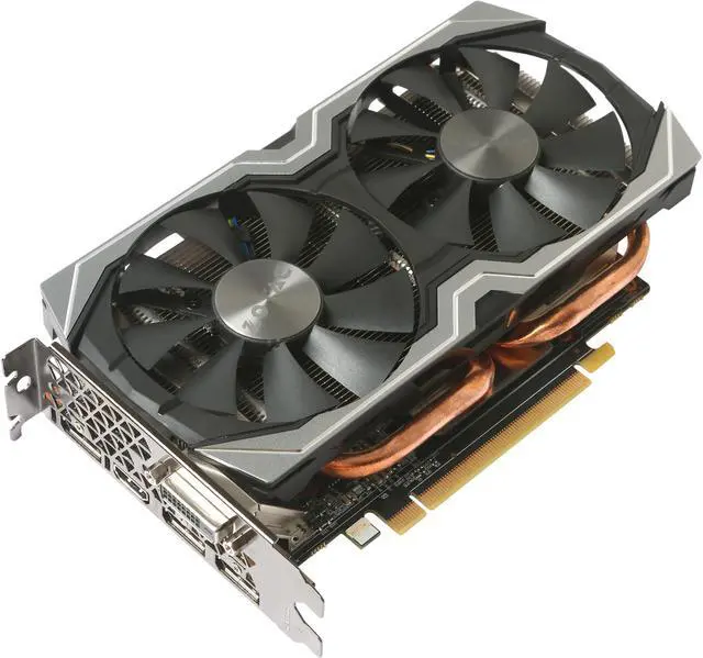 Main image of ZOTAC GeForce GTX 1060 AMP+ Edition 6GB 9Gbps GDDR5 192-bit PCIe 3.0 Gaming Graphics Card VR Ready (ZT-P10600G-10M)