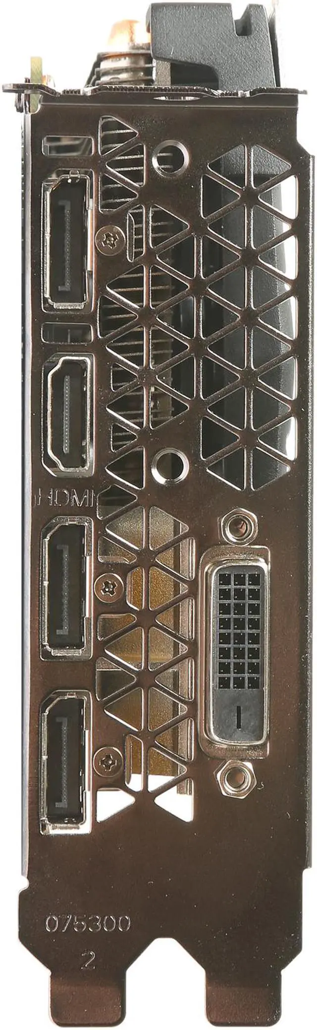 Alt view image 2 of 8 - ZOTAC GeForce GTX 1060 AMP+ Edition 6GB 9Gbps GDDR5 192-bit PCIe 3.0 Gaming Graphics Card VR Ready (ZT-P10600G-10M)