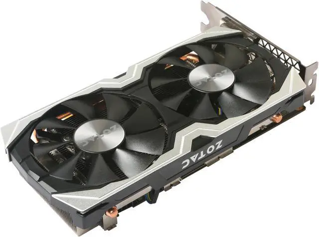 Alt view image 5 of 8 - ZOTAC GeForce GTX 1060 AMP+ Edition 6GB 9Gbps GDDR5 192-bit PCIe 3.0 Gaming Graphics Card VR Ready (ZT-P10600G-10M)