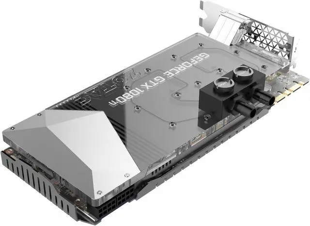 Alt view image 4 of 8 - ZOTAC GeForce GTX 1080 Ti ArcticStorm 11GB GDDR5X 352-bit PCIE 3.0 Gaming Graphics Card VR Ready 16+2 Power Phase Spectra Lighting Metal Wraparound Backplate ZT-P10810E-30P