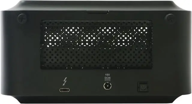 Alt view image 4 of 11 - ZOTAC AMP BOX MINI PCIe to Thunderbolt 3 Compact External Enclosure Supports PCIe Device Up to 200mm/ 7.87" Length and 150W Power (ZT-TBT3M-180-BB-US)