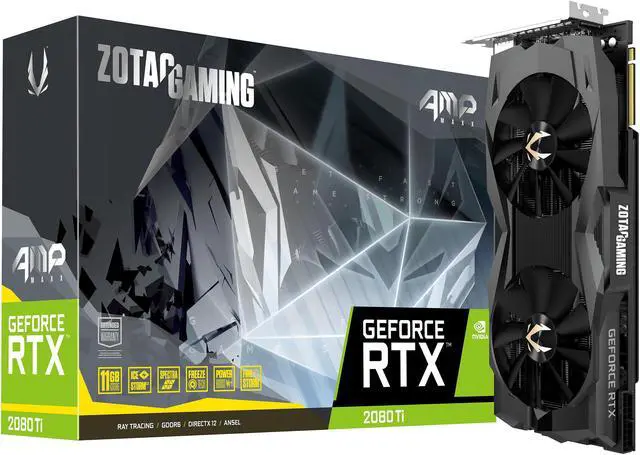 Alt view image 6 of 8 - ZOTAC GAMING GeForce RTX 2080 Ti AMP MAXX 11GB GDDR6 352-bit Gaming Graphics Card, IceStorm 2.0, Factory Overclock, Freeze Fan Stop, Active Fan Control, PowerBoost, Spectra Lighting, ZT-T20810H-10P