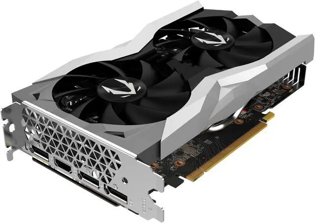 Alt view image 2 of 6 - ZOTAC GAMING GeForce RTX 2060 Twin Fan 6GB GDDR6 192-bit Gaming Graphics Card, Super Compact, IceStorm 2.0, ZT-T20600F-10M