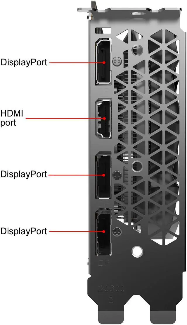 Alt view image 9 of 9 - ZOTAC GAMING GeForce GTX 1660 Ti 6GB GDDR6 192-bit Gaming Graphics Card, Super Compact, ZT-T16610F-10L