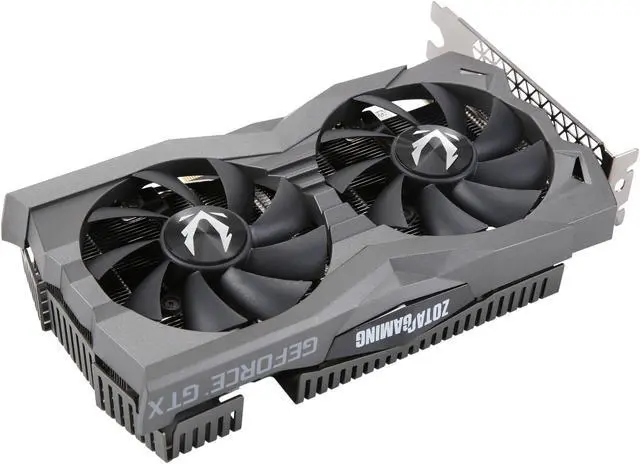 Alt view image 5 of 6 - ZOTAC GAMING GeForce GTX 1660 AMP 6GB GDDR5 192-bit Gaming Graphics Card, Super Compact, IceStorm 2.0 Cooling, Wraparound Metal Backplate - ZT-T16600D-10M