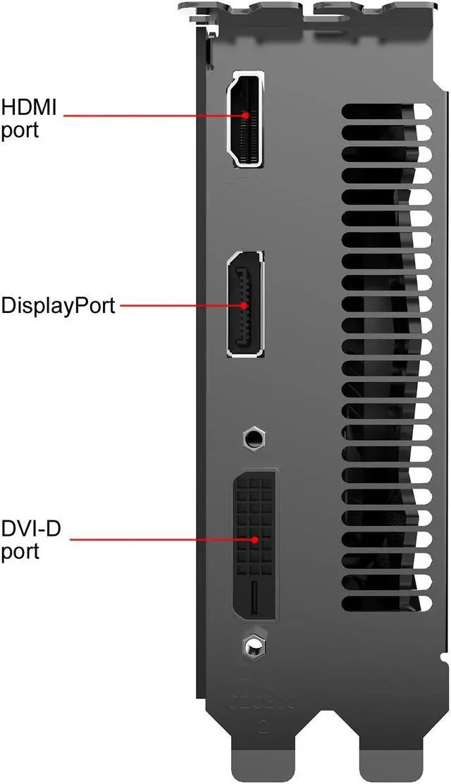 Alt view image 8 of 8 - ZOTAC GAMING GeForce GTX 1650 OC 4GB GDDR5 128-bit Gaming Graphics Card, Super Compact, ZT-T16500F-10L