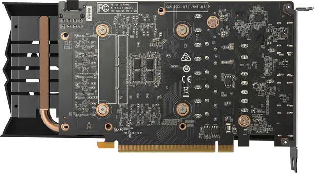 Alt view image 7 of 10 - ZOTAC GAMING GeForce GTX 1660 6GB GDDR5 192-bit Gaming Graphics Card, Super Compact, ZT-T16600K-10M