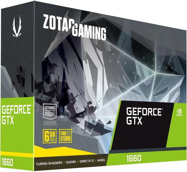 Alt view image 10 of 10 - ZOTAC GAMING GeForce GTX 1660 6GB GDDR5 192-bit Gaming Graphics Card, Super Compact, ZT-T16600K-10M
