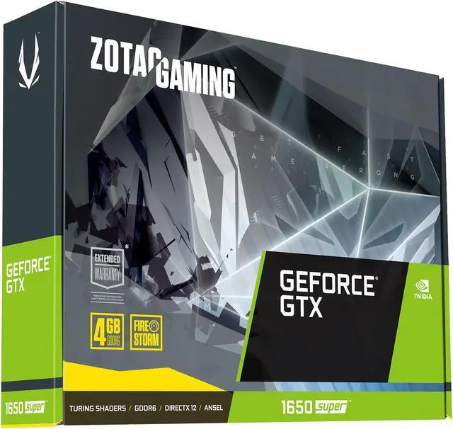 Alt view image 7 of 8 - ZOTAC GeForce GTX 1650 SUPER 4GB GDDR6 PCI Express 3.0 Graphics Card ZT-T16510F-10L