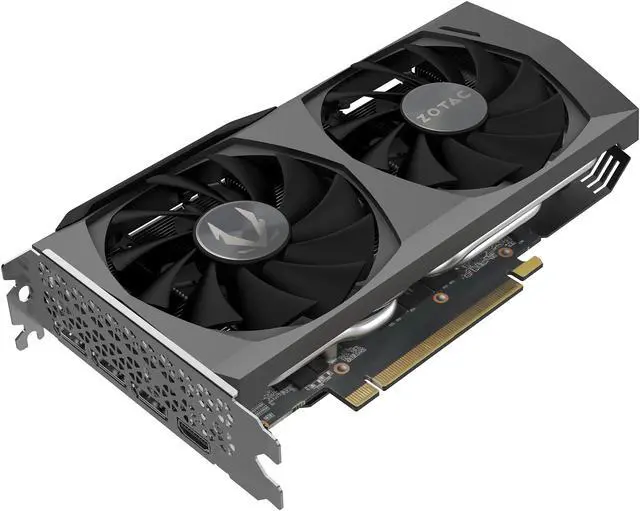 Alt view image 4 of 9 - ZOTAC GAMING GeForce RTX 3060 Ti Twin Edge OC 8GB GDDR6 256-bit 14 Gbps PCIE 4.0 Gaming Graphics Card, IceStorm 2.0 Advanced Cooling, Active Fan Control, FREEZE Fan Stop ZT-A30610H-10M