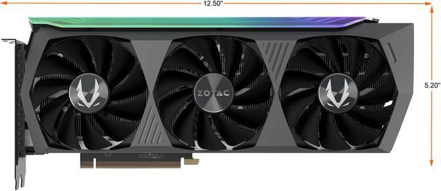 ZOTAC GAMING GeForce RTX 3080 AMP Holo 10GB GDDR6X 320-bit 19 Gbps