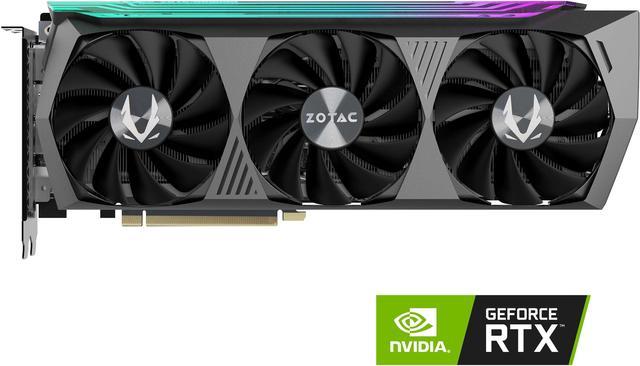 ZOTAC GAMING GeForce RTX 3070 Ti AMP Holo 8GB GDDR6X 256-bit 19 Gbps PCIE  4.0 Gaming Graphics Card, HoloBlack, IceStorm 2.0 Advanced Cooling, SPECTRA 