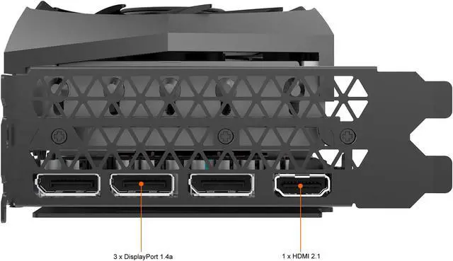 Alt view image 6 of 10 - ZOTAC Trinity OC GeForce RTX 3080 Ti 12GB GDDR6X PCI Express 4.0 ATX Graphics Card ZT-A30810J-10P
