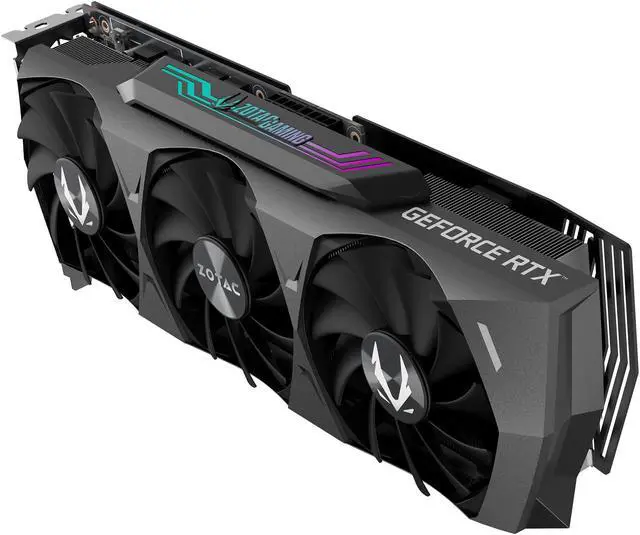 Alt view image 4 of 7 - ZOTAC GAMING GeForce RTX 3070 Ti Trinity OC 8GB GDDR6X 256-bit 19 Gbps PCIE 4.0 Gaming Graphics Card, IceStorm 2.0 Advanced Cooling, SPECTRA 2.0 RGB Lighting, ZT-A30710J-10P
