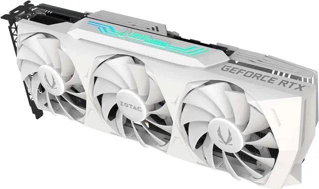 Alt view image 6 of 10 - ZOTAC GAMING GeForce RTX 3080 Trinity OC White Edition LHR 10GB GDDR6X PCI Express 4.0 ATX Video Card ZT-A30800K-10PLHR