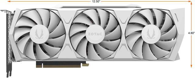 ZOTAC GAMING GeForce RTX 3080 Trinity OC White Edition LHR 10GB
