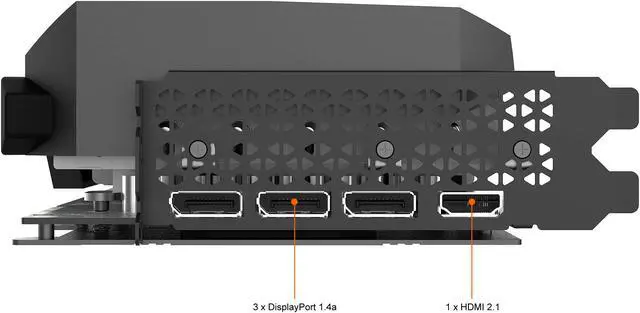Alt view image 5 of 11 - ZOTAC GAMING GeForce RTX 3090 AMP Extreme Holo 24GB GDDR6X PCI Express 4.0 SLI Support Video Cards ZT-A30900B-10P