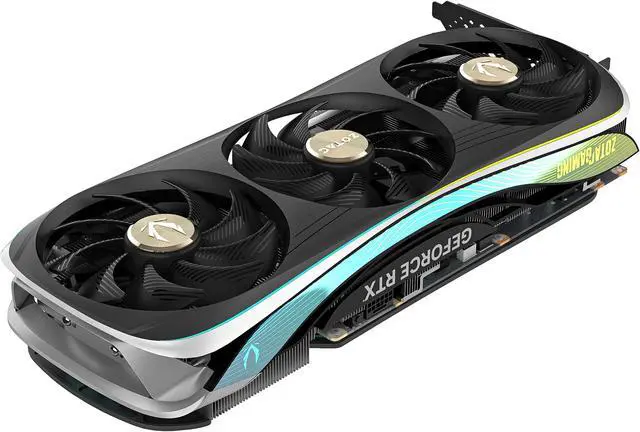 Alt view image 4 of 6 - ZOTAC GAMING GeForce RTX 4090 AMP Extreme AIRO DLSS 3 24GB GDDR6X 384-bit 21 Gbps PCIE 4.0 Gaming Graphics Card, IceStorm 3.0 Advanced Cooling, SPECTRA 2.0 RGB Lighting, ZT-D40900B-10P