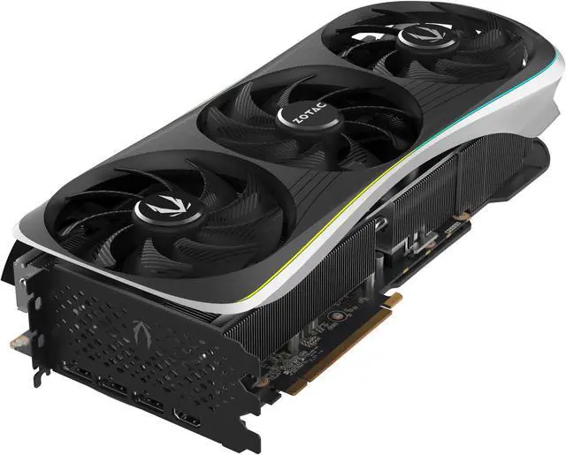 Alt view image 5 of 9 - ZOTAC GAMING GeForce RTX 4070 Ti AMP Extreme AIRO DLSS 3 12GB GDDR6X 192-bit 21 Gbps PCIE 4.0 Gaming Graphics Card, IceStorm 2.0 Advanced Cooling, SPECTRA 2.0 RGB Lighting, ZT-D40710B-10P
