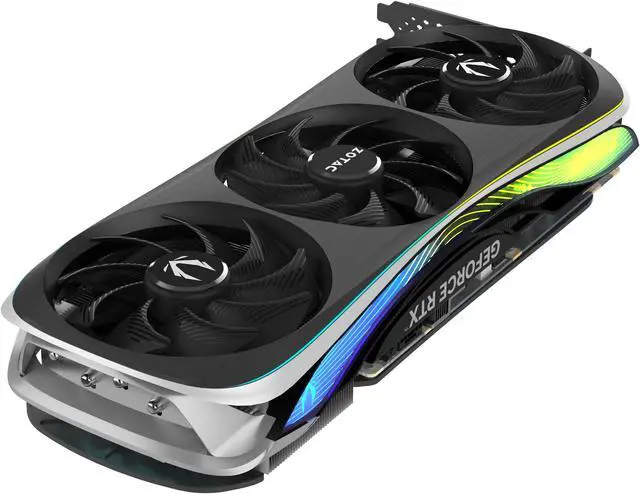 Alt view image 6 of 9 - ZOTAC GAMING GeForce RTX 4070 Ti AMP Extreme AIRO DLSS 3 12GB GDDR6X 192-bit 21 Gbps PCIE 4.0 Gaming Graphics Card, IceStorm 2.0 Advanced Cooling, SPECTRA 2.0 RGB Lighting, ZT-D40710B-10P