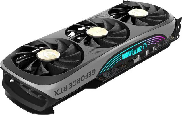 Alt view image 6 of 6 - ZOTAC GAMING GeForce RTX 4070 Ti Trinity OC DLSS 3 12GB GDDR6X 192-bit 21 Gbps PCIE 4.0 Gaming Graphics Card, IceStorm 2.0 Advanced Cooling, SPECTRA 2.0 RGB Lighting, ZT-D40710J-10P