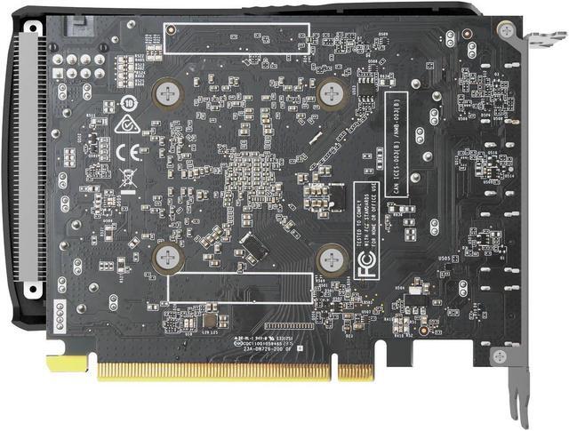 Alt view image 6 of 9 - ZOTAC GAMING GeForce RTX 4060 8GB Solo DLSS 3 8GB GDDR6 128-bit 17 Gbps PCIE 4.0 Super Compact Gaming Graphics Card, ZT-D40600G-10L