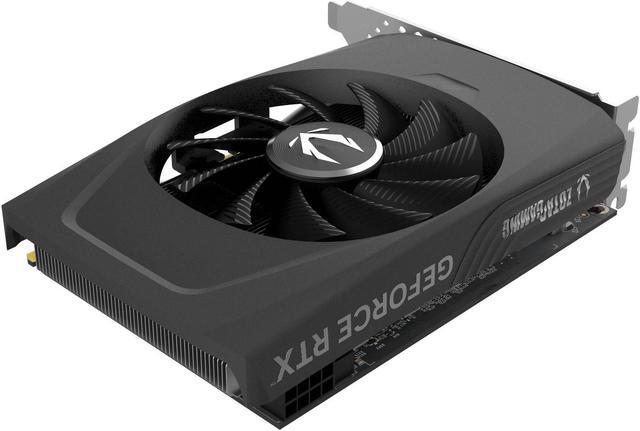 Alt view image 4 of 9 - ZOTAC GAMING GeForce RTX 4060 8GB Solo DLSS 3 8GB GDDR6 128-bit 17 Gbps PCIE 4.0 Super Compact Gaming Graphics Card, ZT-D40600G-10L