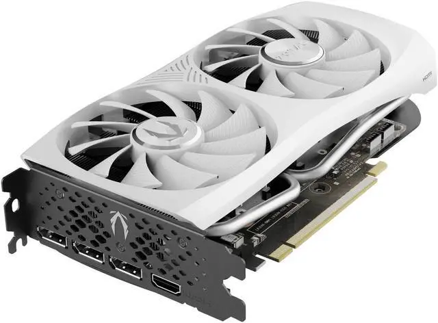 Alt view image 4 of 9 - ZOTAC GAMING GeForce RTX 4060 Ti 8GB Twin Edge OC White Edition DLSS 3 8GB GDDR6 128-bit 18 Gbps PCIE 4.0 Compact Graphics Card, IceStorm 2.0 Advanced Cooling, SPECTRA RGB Lighting, ZT-D40610Q-10M