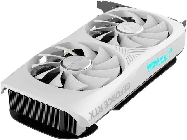 Alt view image 5 of 9 - ZOTAC GAMING GeForce RTX 4060 Ti 8GB Twin Edge OC White Edition DLSS 3 8GB GDDR6 128-bit 18 Gbps PCIE 4.0 Compact Graphics Card, IceStorm 2.0 Advanced Cooling, SPECTRA RGB Lighting, ZT-D40610Q-10M